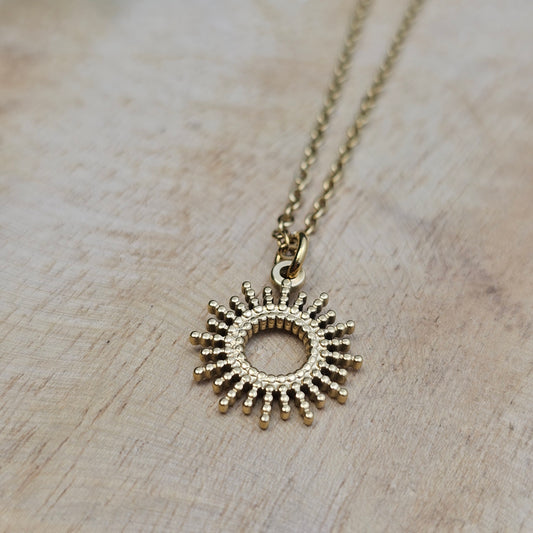 Collier Soleya doré