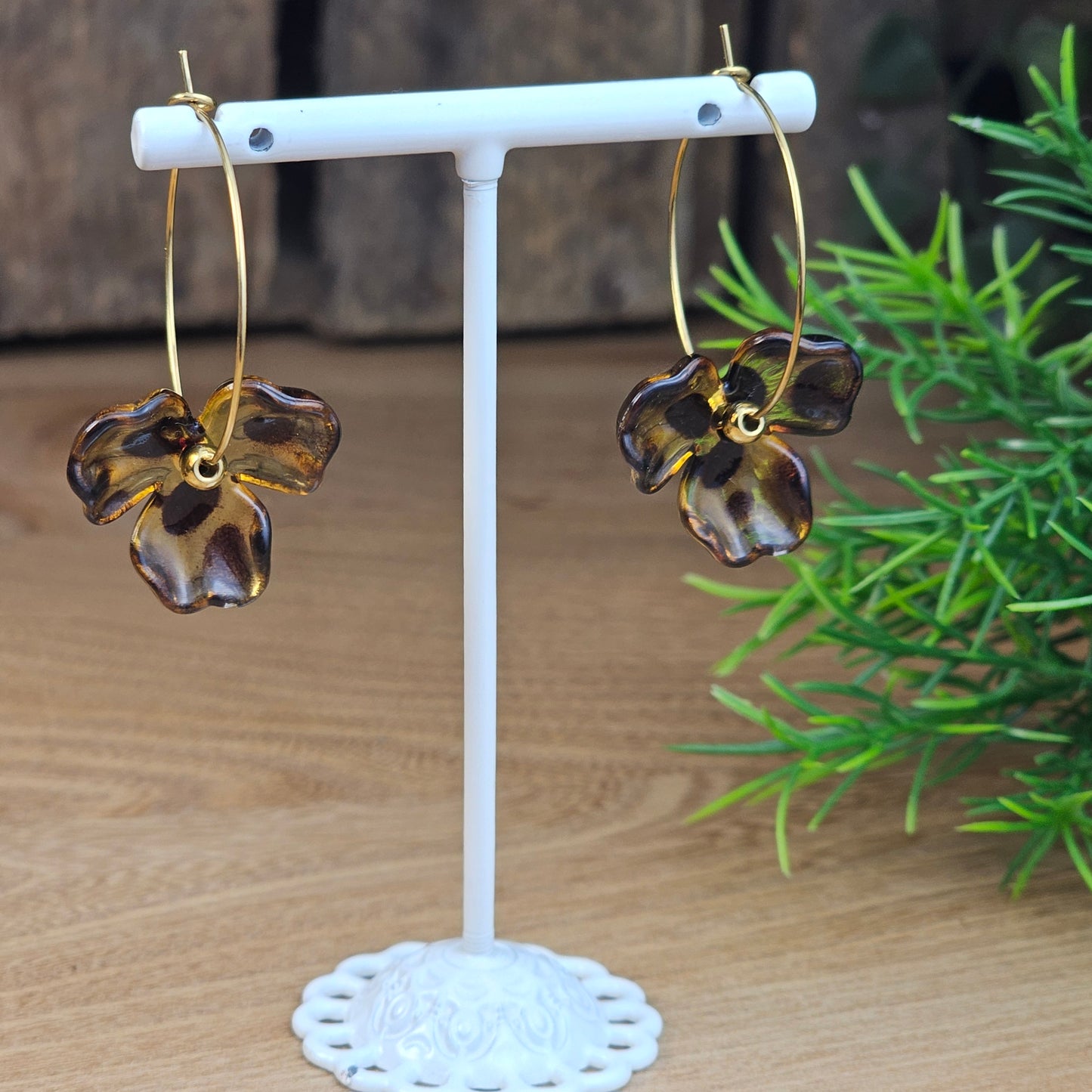 Créoles Andréa léopard