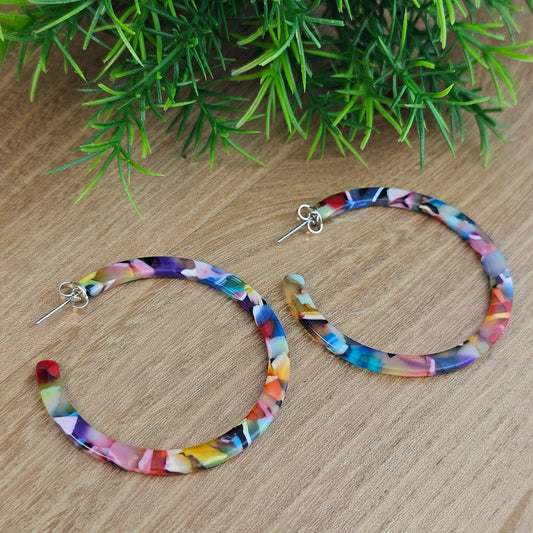 Créoles Louane multicouleur