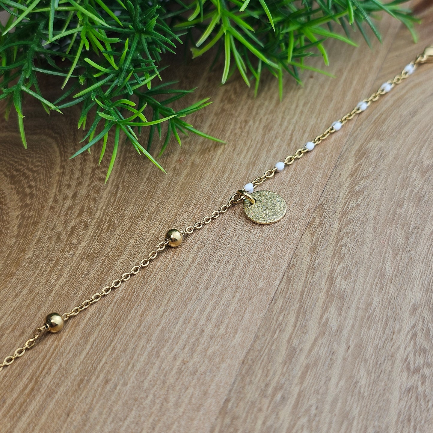 Bracelet Cristina doré coloré