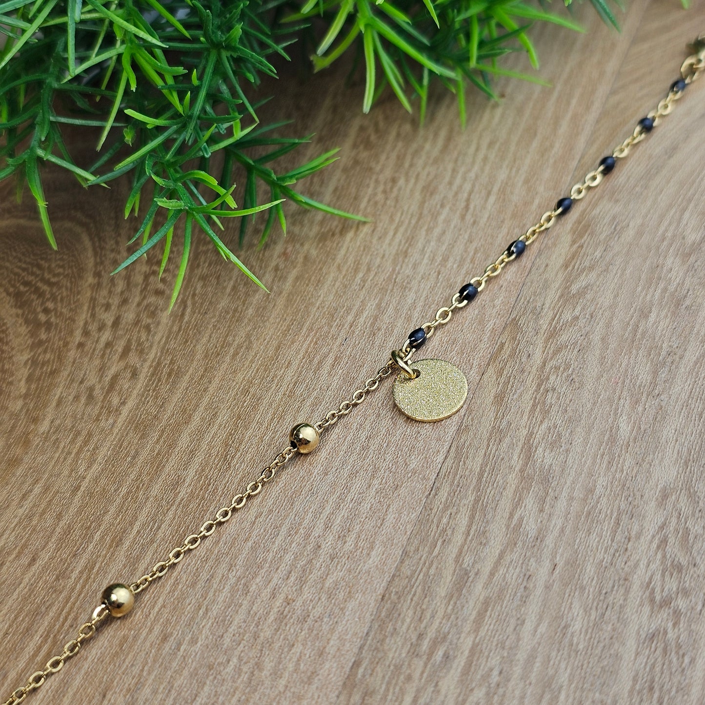 Bracelet Cristina doré coloré