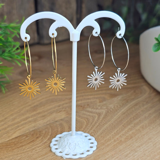 Boucles d'oreilles Lison