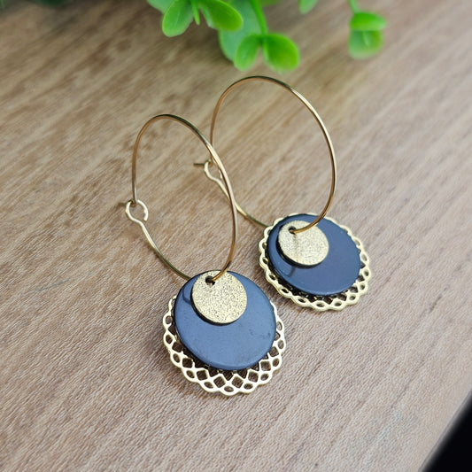 Boucles d'oreilles Nylo