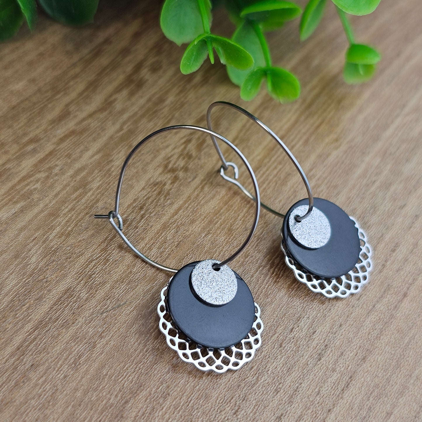 Boucles d'oreilles Nylo