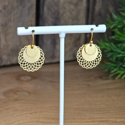 Boucles d'oreilles Alice