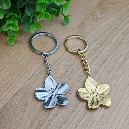 Porte-clés fleur