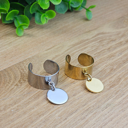 Bague Lily-Rose médaille