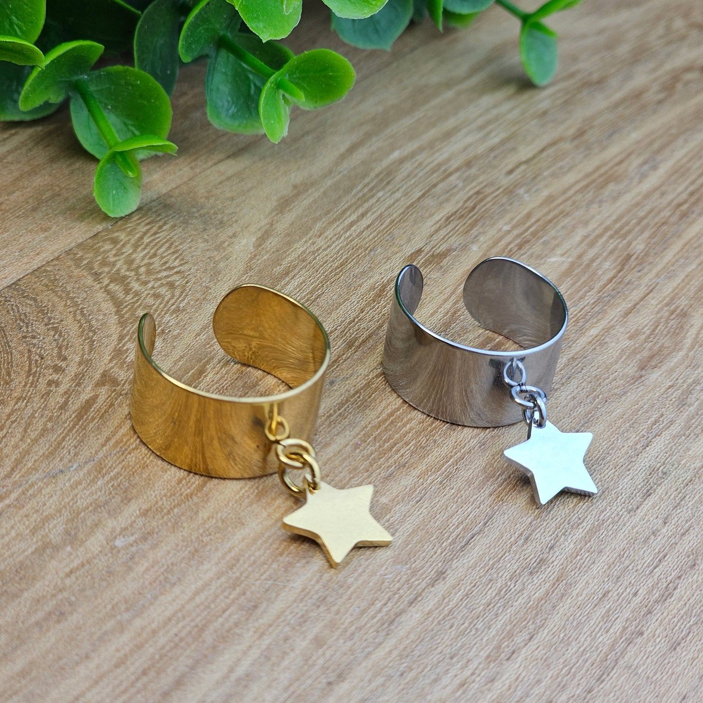 Bague Lily-Rose médaille étoile