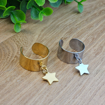 Bague Lily-Rose médaille étoile