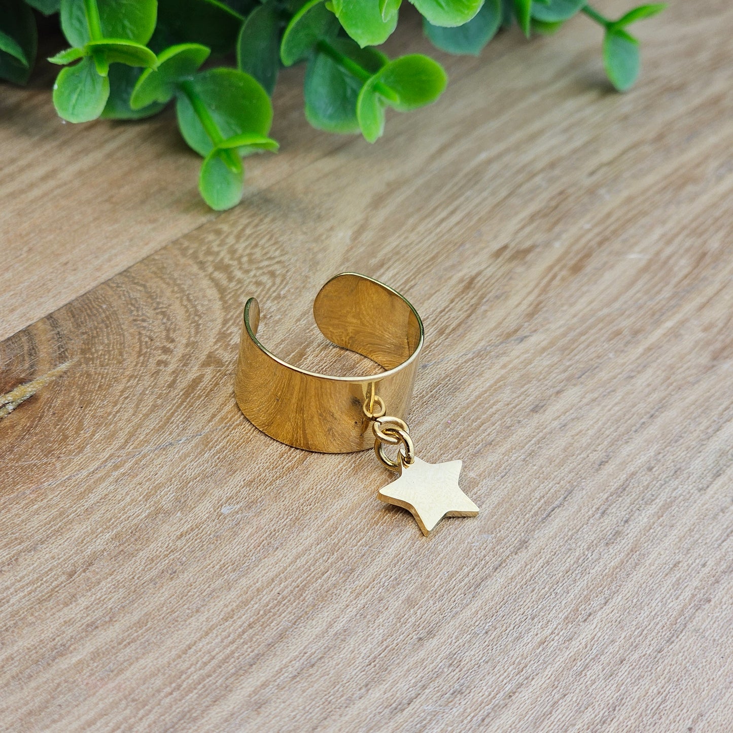 Bague Lily-Rose médaille étoile