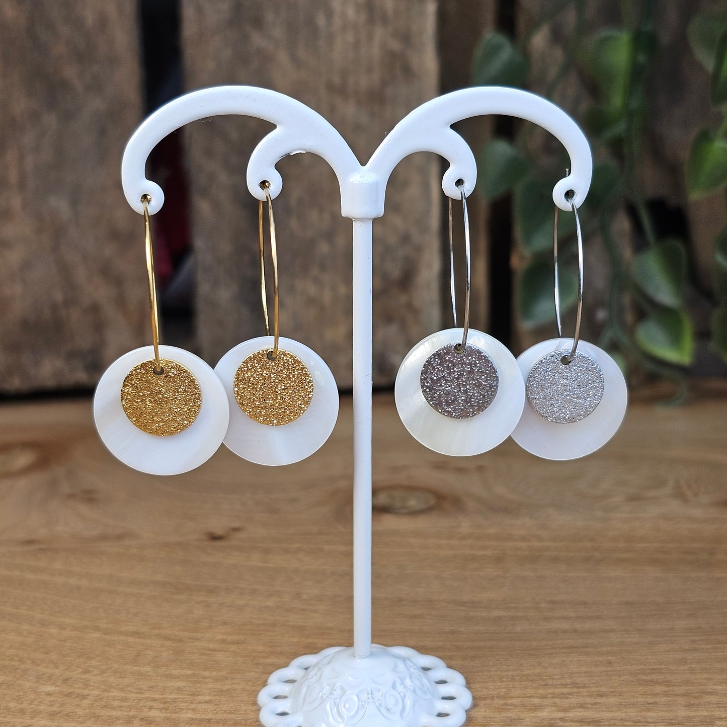 Boucles d'oreilles Océane