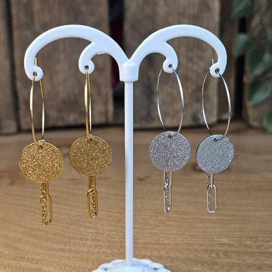 Boucles d'oreilles Jade