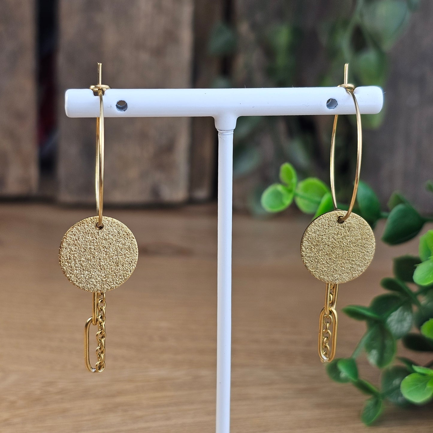 Boucles d'oreilles Jade