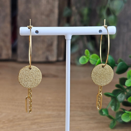 Boucles d'oreilles Jade