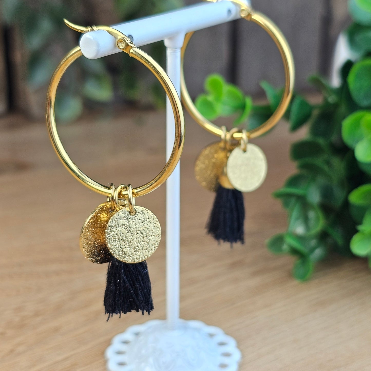 Créoles Caroline dorée