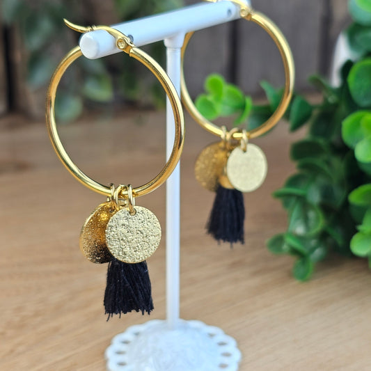 Créoles Caroline dorée