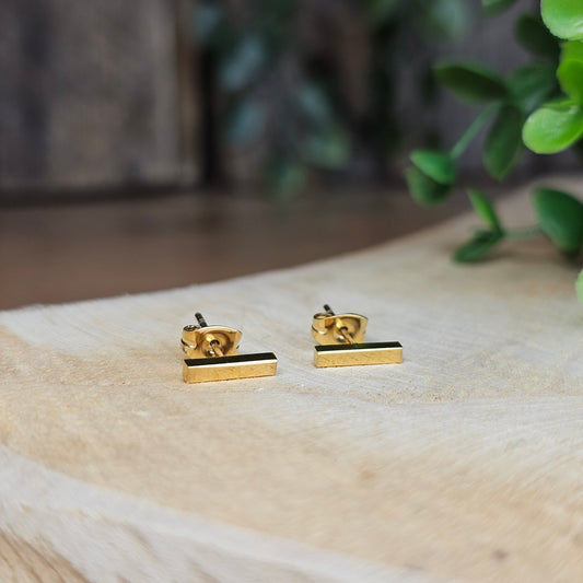 Boucles d'oreilles barre