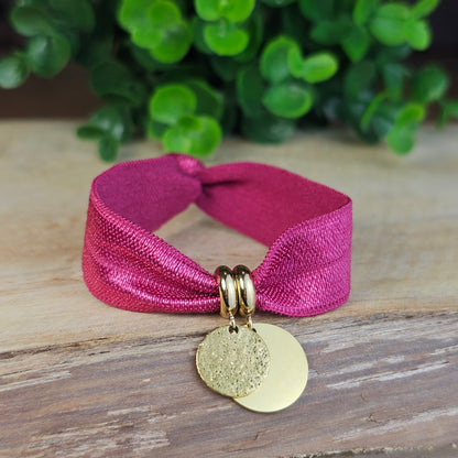 Bracelet Dorea doré 2 médailles