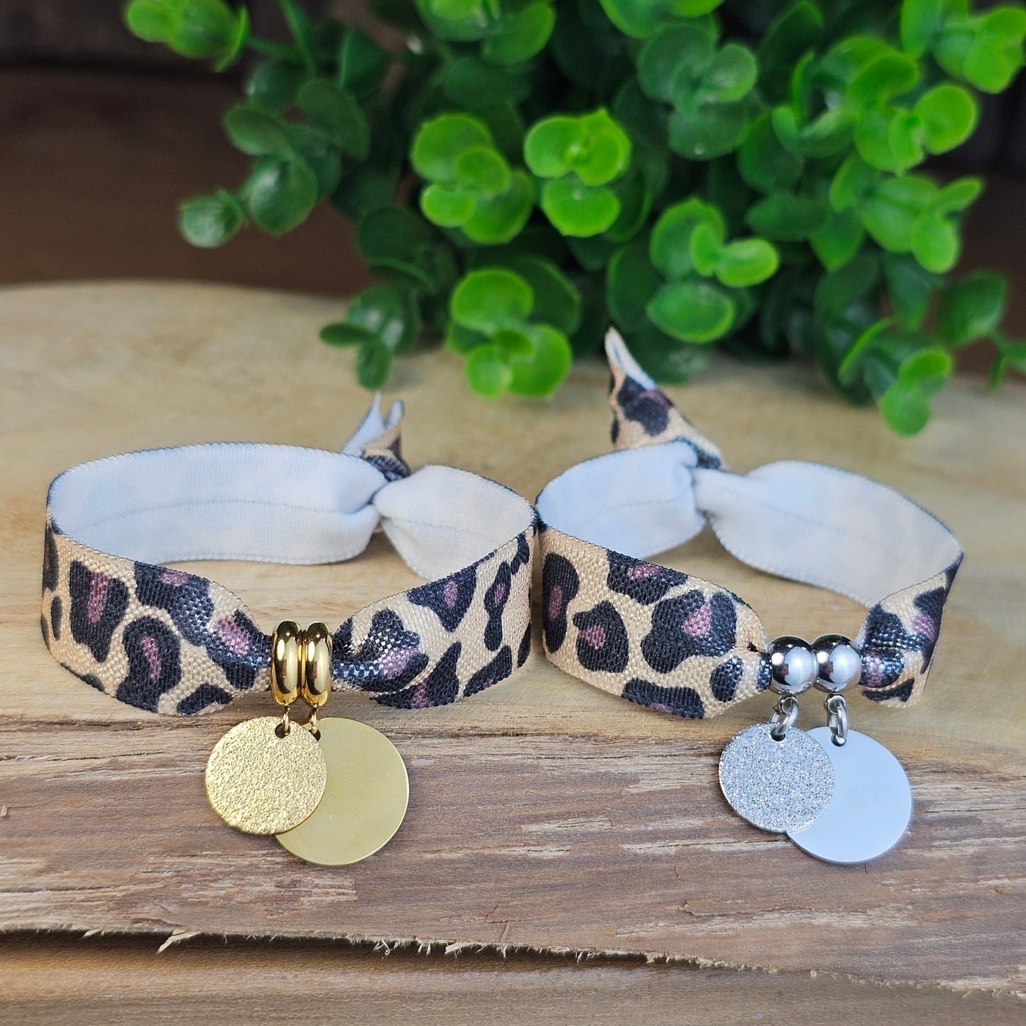 Bracelet Dorea léopard