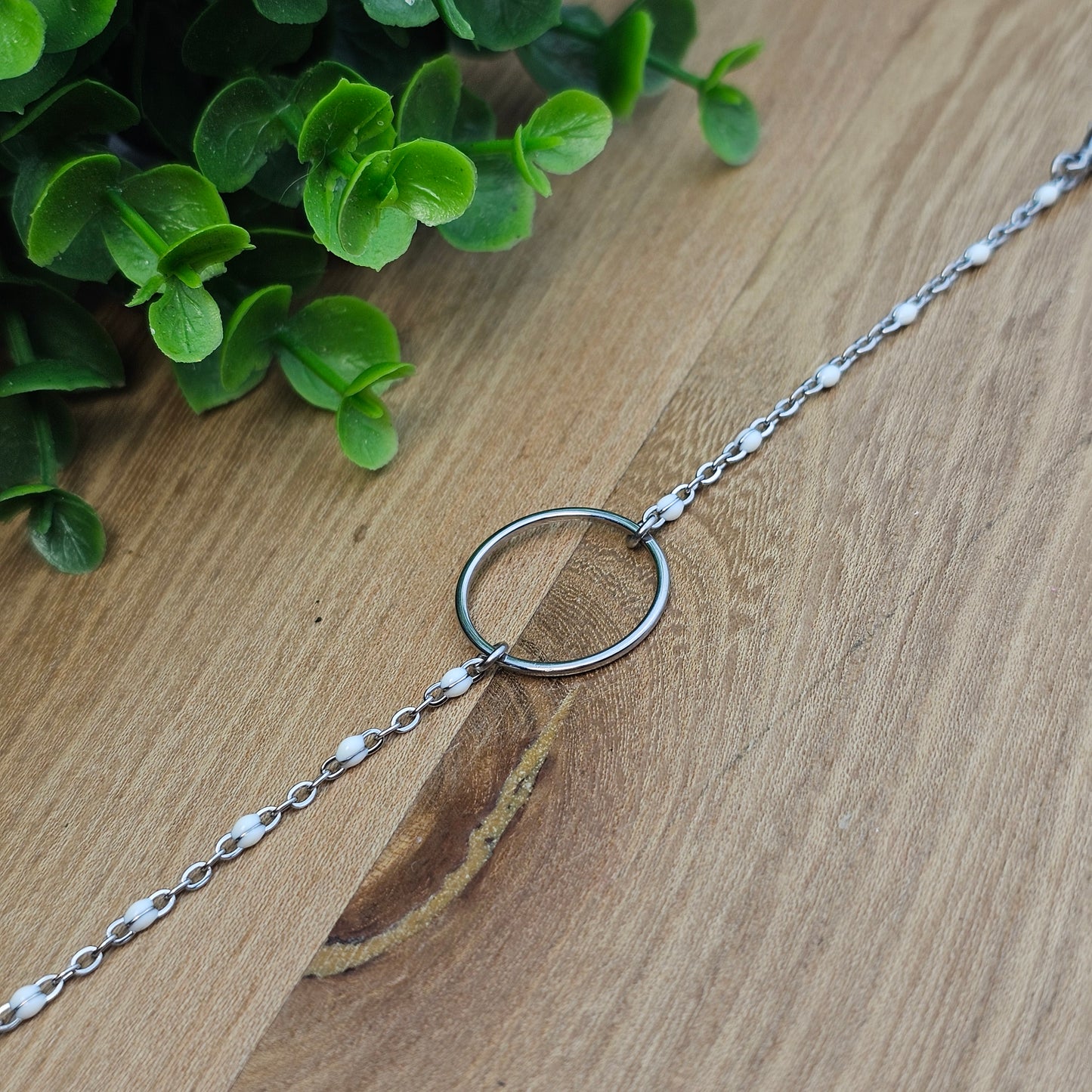 Bracelet Maudéana argenté coloré