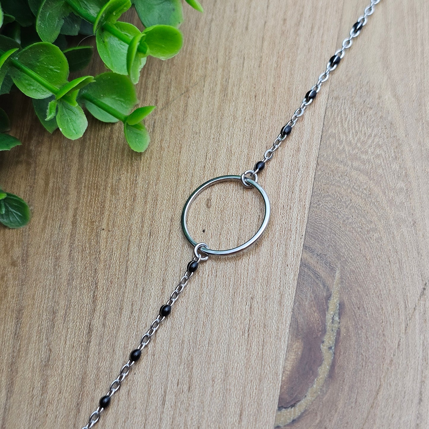 Bracelet Maudéana argenté coloré