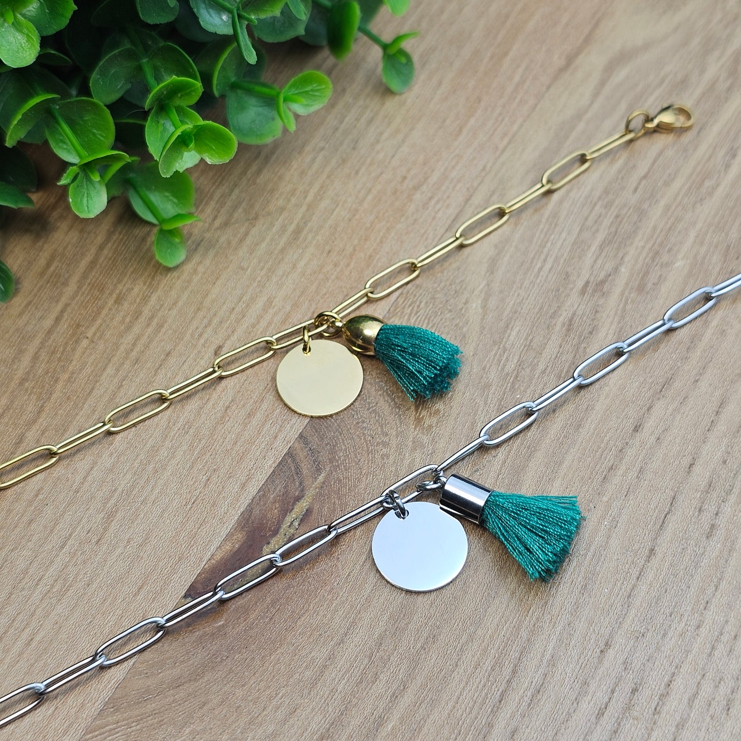 Bracelet Victoire vert