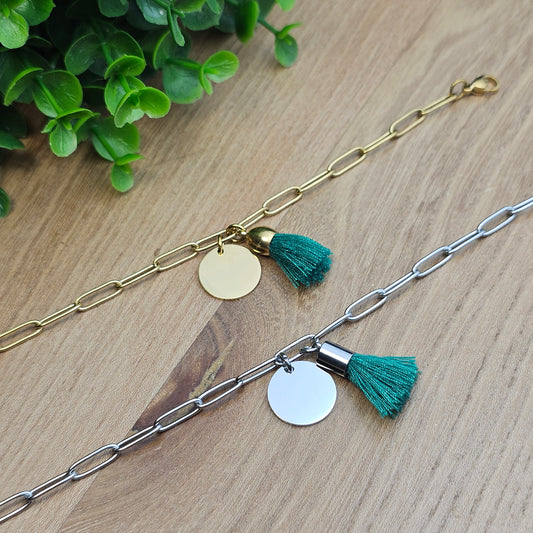 Bracelet Victoire vert