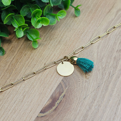 Bracelet Victoire vert