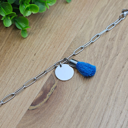 Bracelet Victoire bleu