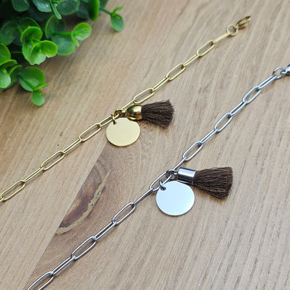 Bracelet Victoire marron