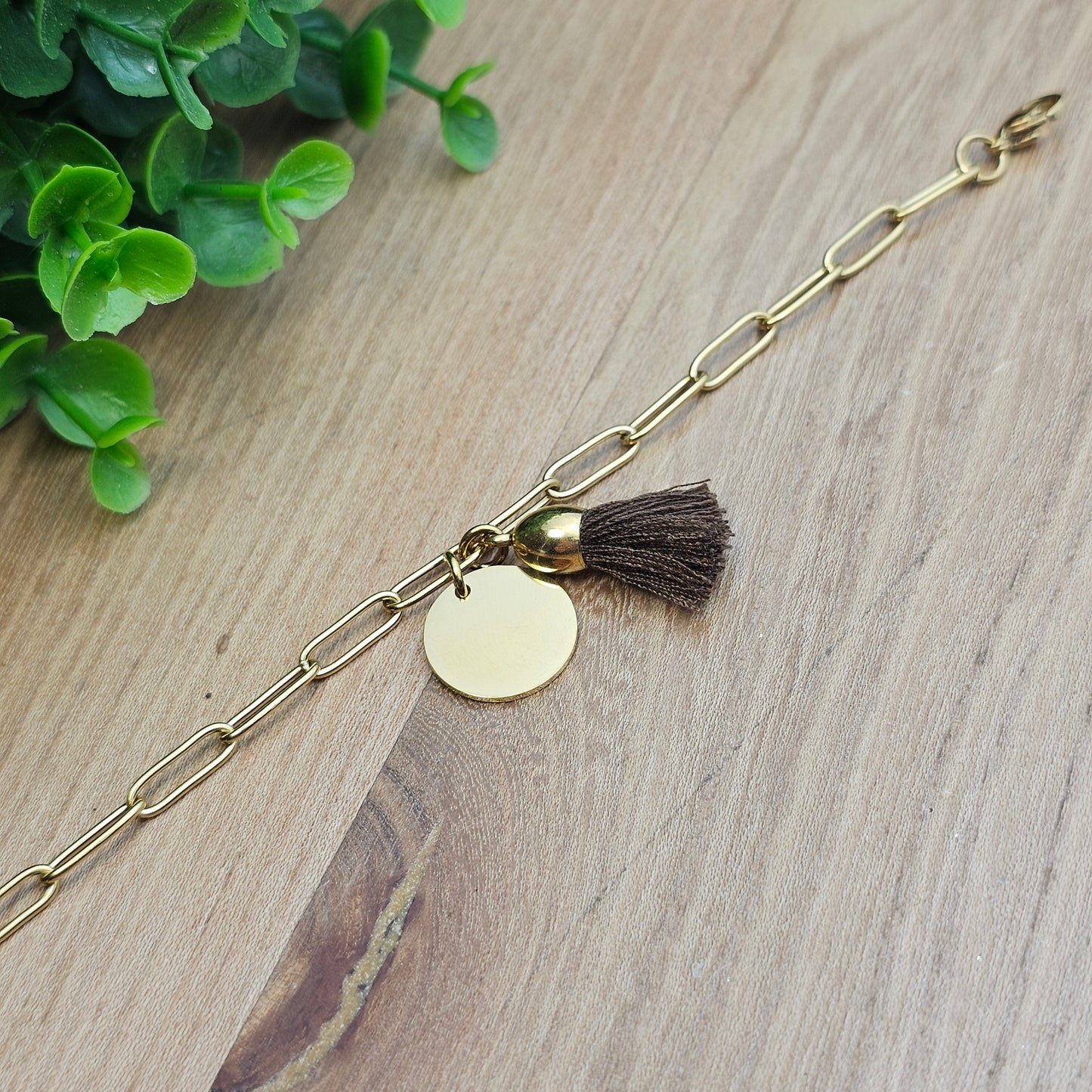 Bracelet Victoire marron