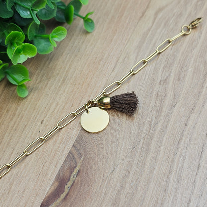 Bracelet Victoire marron