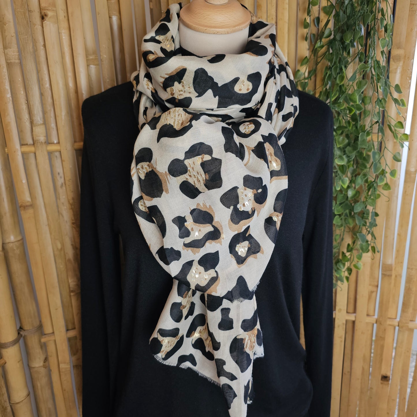 Etole léopard taupe