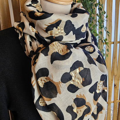 Etole léopard taupe