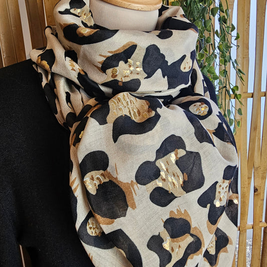 Etole léopard taupe