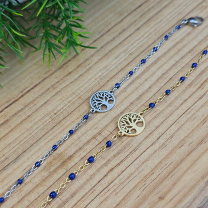 Bracelet Angélica bleu foncé