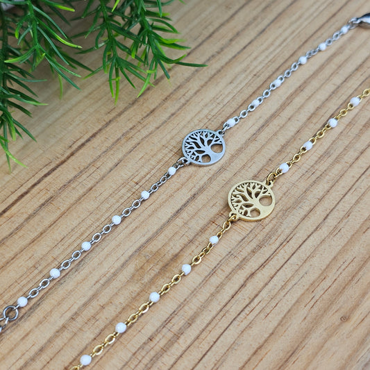 Bracelet Angélica blanc