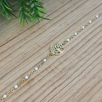 Bracelet Angélica blanc