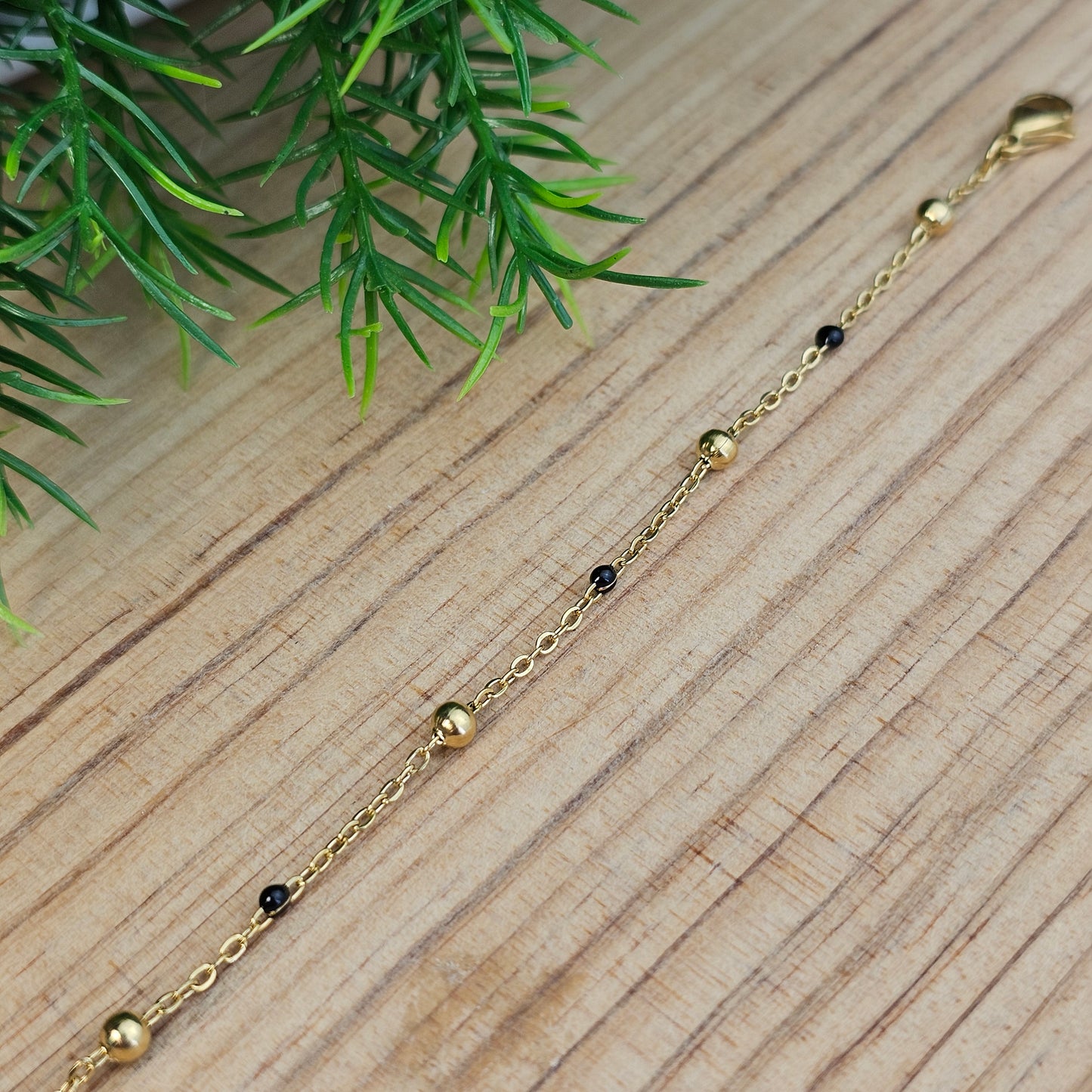 Bracelet Gwen doré coloré