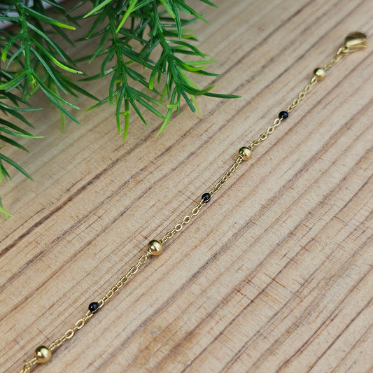 Bracelet Gwen doré coloré