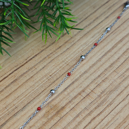 Bracelet Gwen argenté coloré