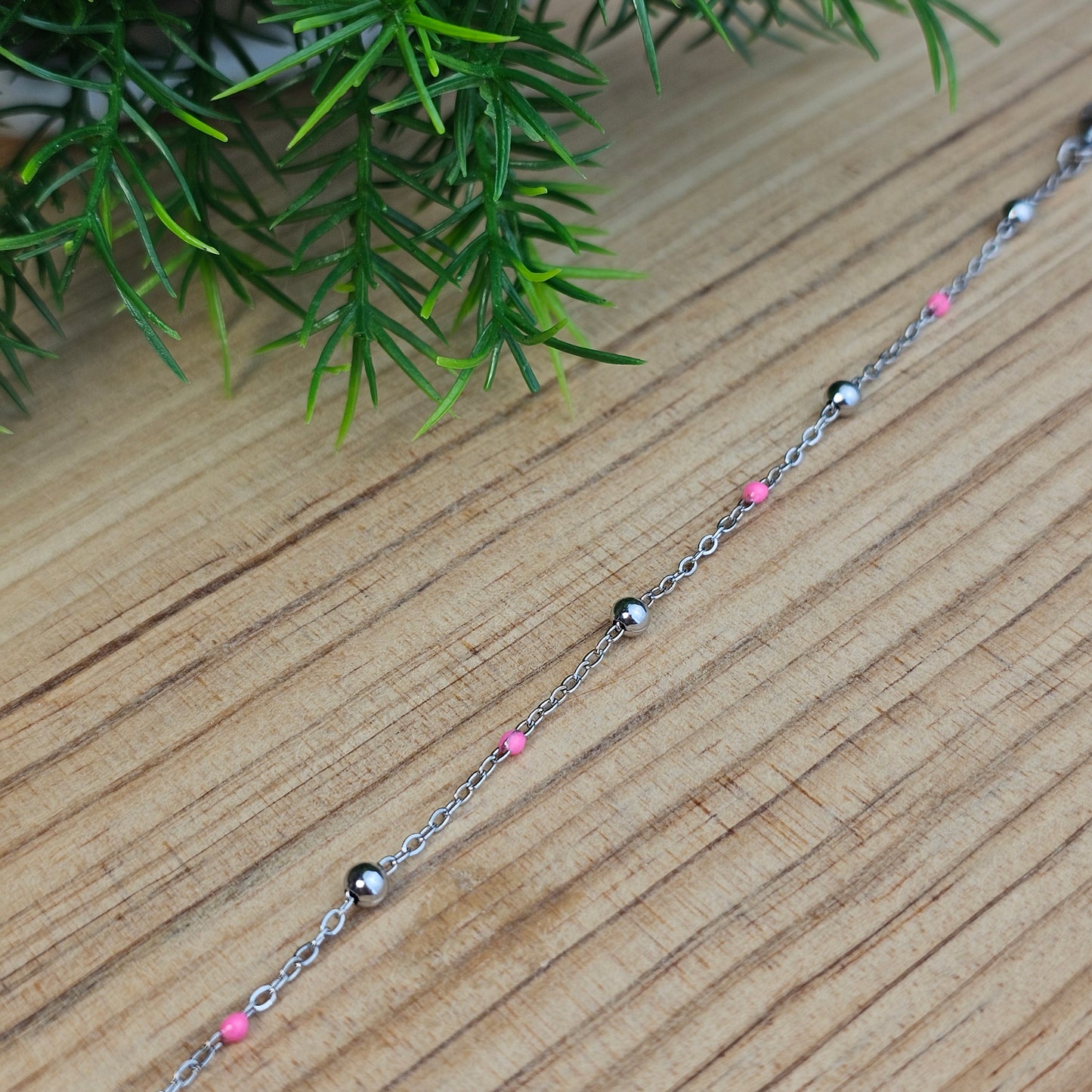 Bracelet Gwen argenté coloré