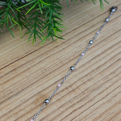 Bracelet Gwen argenté coloré