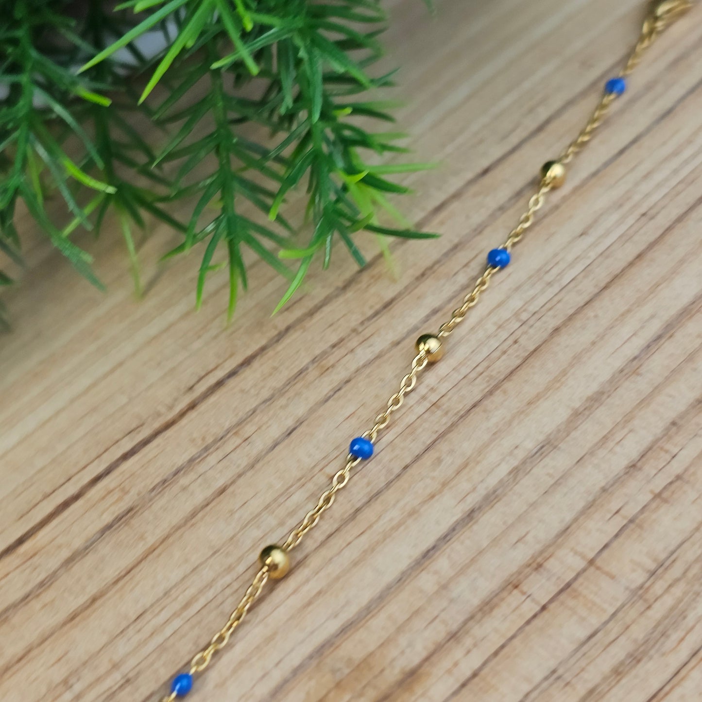 Bracelet Gwen doré coloré