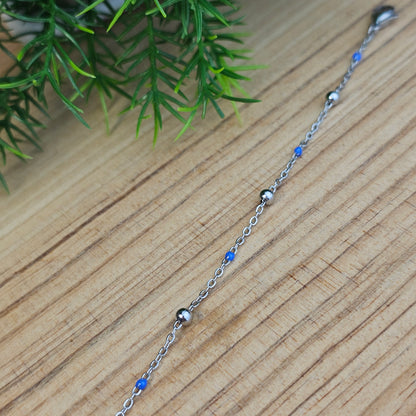 Bracelet Gwen argenté coloré