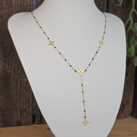 Collier Faustine noir