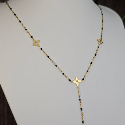 Collier Faustine noir