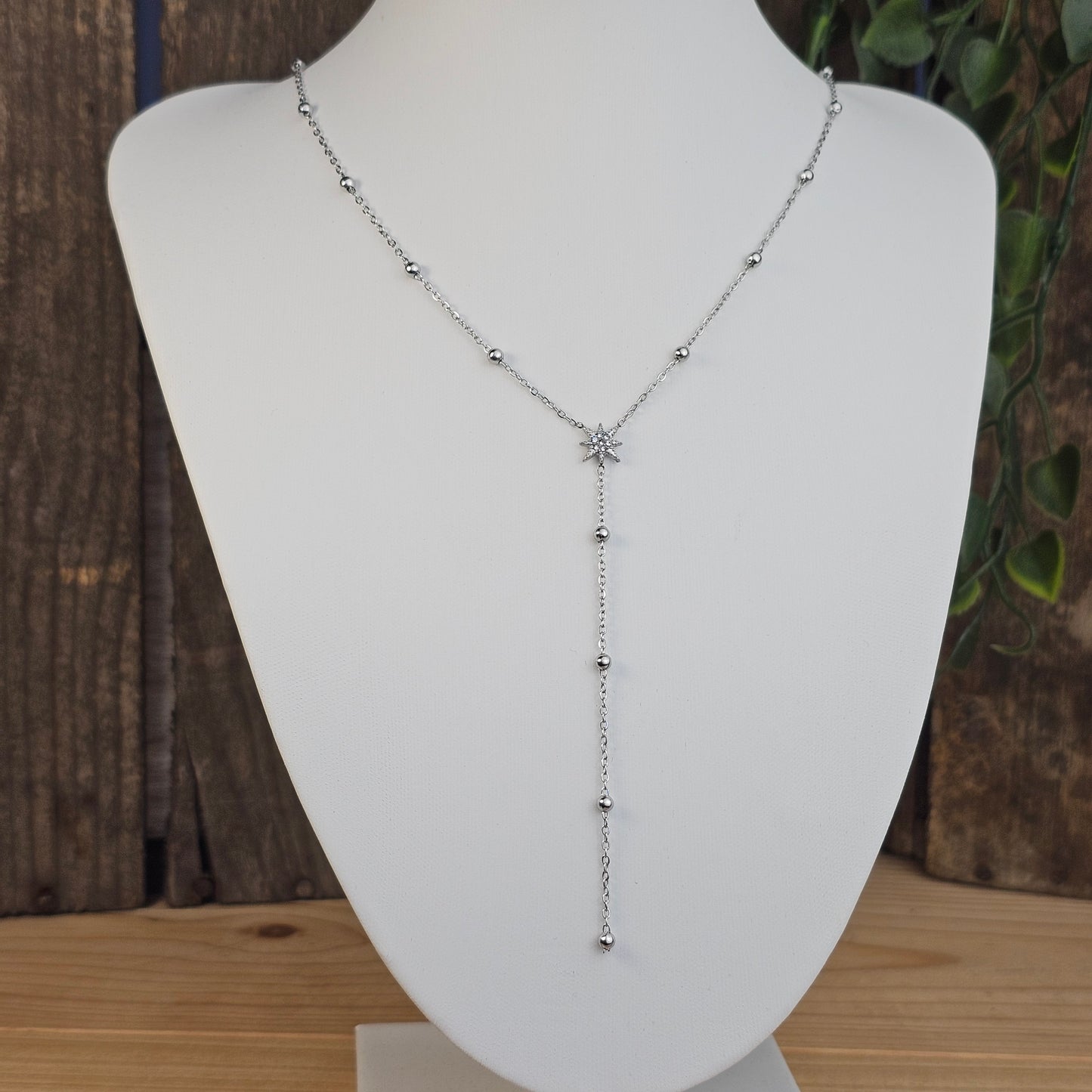 Collier Esther argenté