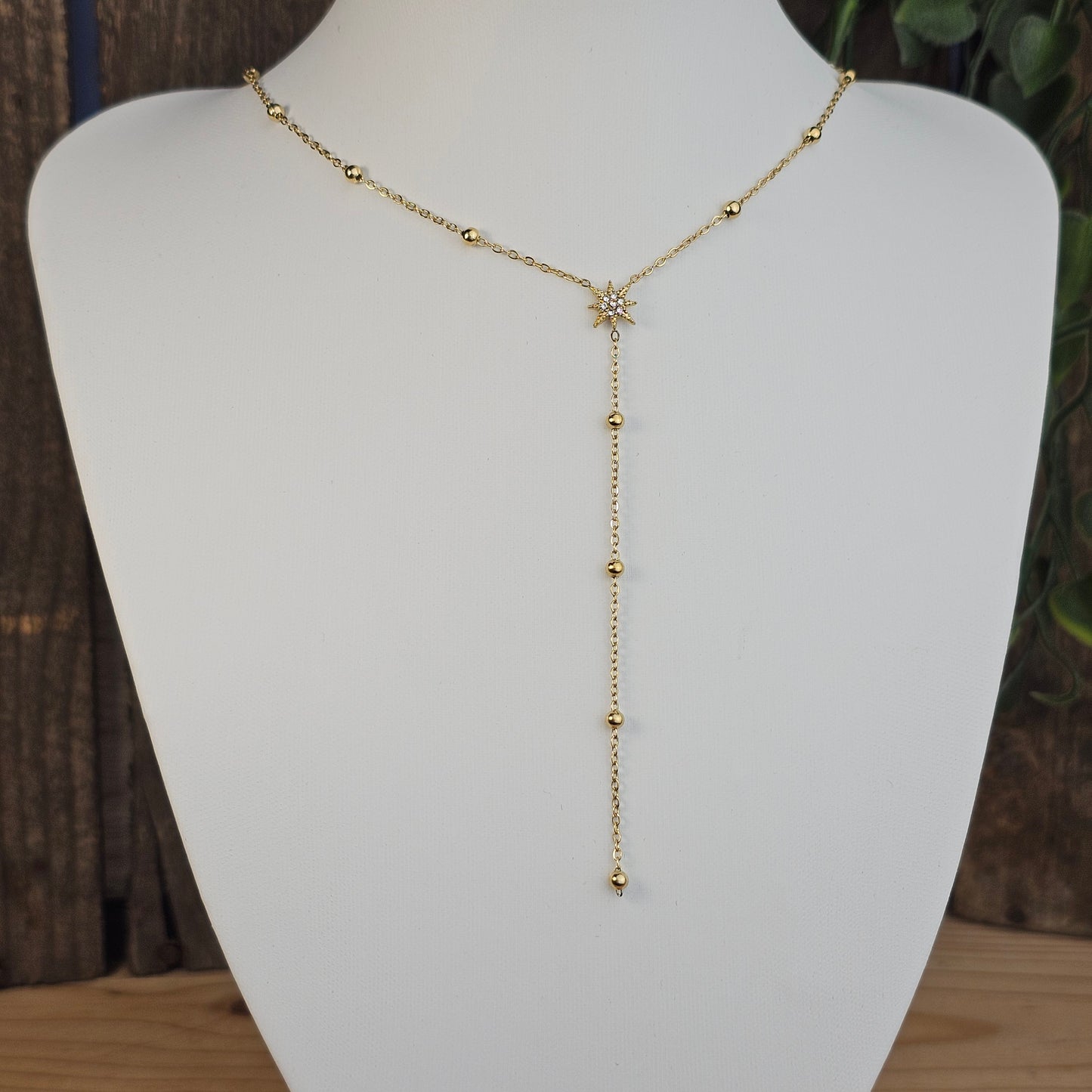 Collier Esther doré