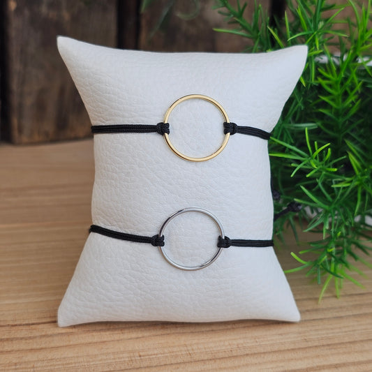 Bracelet Maude cordon noir